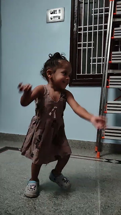 Medhu dancing for pulsar bike song🥰. #cutebaby #babygirl #baby #dance