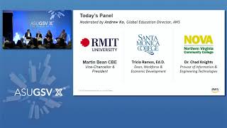 2019 ASU GSV Summit: Amazon Education + Industry Collaborating to Build a Cloud Workforce