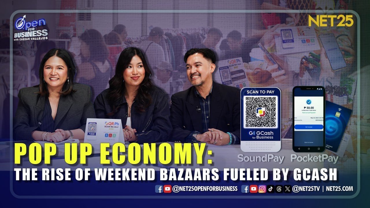 Open For Business | Pop-Up Economy: The Rise of Weekend Bazaars Fueled by GCash | March 8, 2026