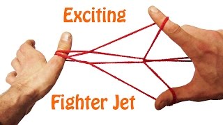String Tricks! Beginners Fighter Jet String Figure  Tutorial