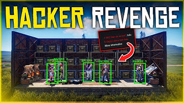 HACKER CLAN Gets Baited into TRAP BASE - Rust Trap Base Gameplay