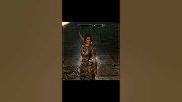Skyrim ٠ What Happens If You Hit Katria with Aetherial Shield #skyrim