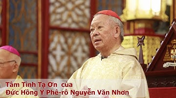 Đức Hồng Y Phêrô dâng Thánh lễ tạ ơn, kết thúc sứ vụ mục tử