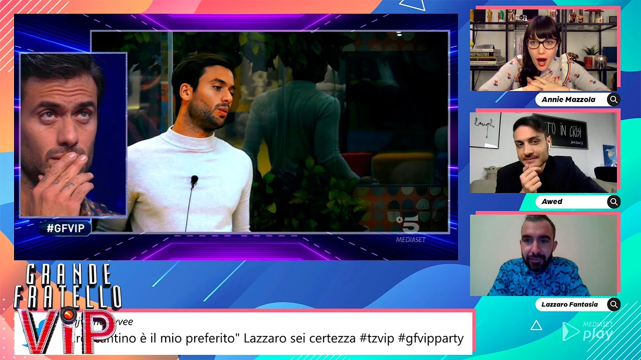 Annie, Awed e Lazzaro sul rapporto tra Giulia Salemi e Pierpaolo Pretelli | GF VIP Party