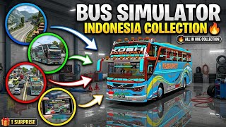 BUS SIMULATOR INDONESIA COLLECTION 🔥 | MAP MOD + VEHICLE MOD + TRAFFIC MOD | FULL TUTORIAL screenshot 5