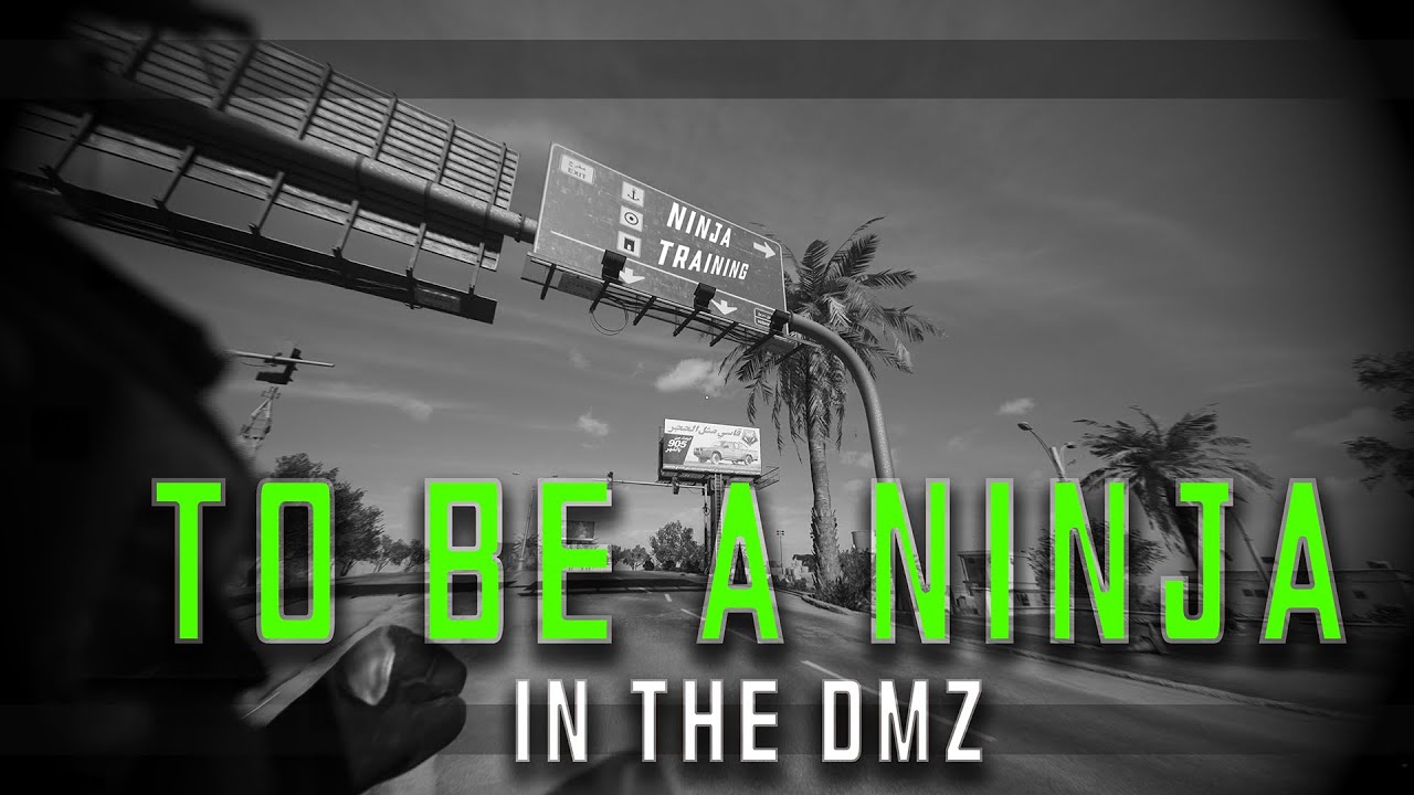 TO BE A NINJA IN THE DMZ | MELEE | 4k 60fps