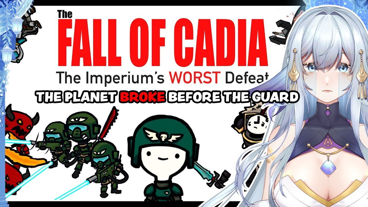 THE DOORWAY OF CHAOS... CADIA | KrakDuk Fall of Cadia | VTuber Reacts