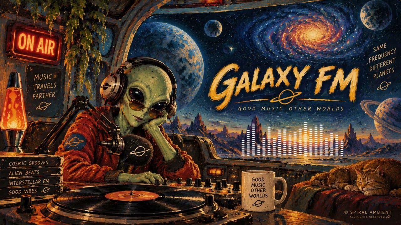 Broadcasting From Another Planet | Deep Space Funk Mix - YouTube