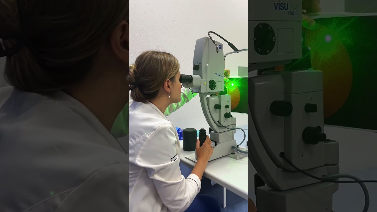 Как проходит лазерная коагуляция сетчатки глаза.