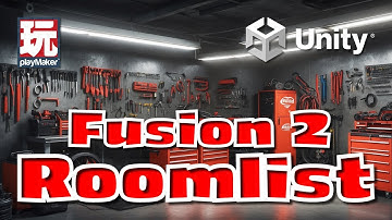 유니티 멀티플레이 게임 만들기 Fusion Roomlist 04 #Unity6 #playmaker #Fusion2
