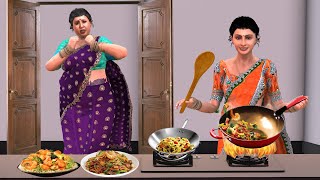 भुक्कड़ बहु Foodie Daughter in Law Saas bahu Kahani|Hindi Kahaniya |Hindi Moral Stories|Poco Tv Hindi