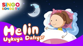 Heli̇n Uykuya Dalıyor 😴🛌 - Singosongo Tv I İsme Özel Çocuk Şarkıları 🎵
