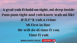 450 - TIME FOR YOU (LYRICS) | @MALIAROLYRICS