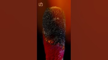 Making fire with Match #closeup #macro #asmr #shortsvideo #laowa #slowmotion