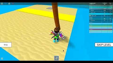 roblox|speed run 4|completing the first levels w/o jumping (with gravity coil)