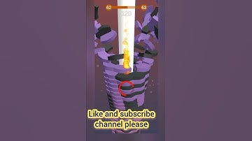 stack ball gameplay | level 62 | #shorts | #short | #gaming | #ytshorts | #childrengame