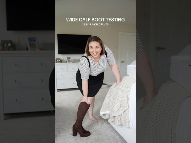 Do Steve Madden ‘Wide Calf’ Boots Actually Fit Wide Calves?! 18 & 19 inches  #plussize