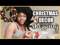 CHRISTMAS DECOR SHOPPING! OUR FIRST TIME DECORATING | Luchi Loyale