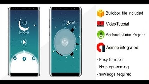 99 Moons Escape games project buildbox 2.2.3 ANDROID STUDIO