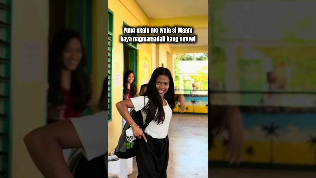Nakasalubong pa talaga si Maam😂 #fyp #comedy
