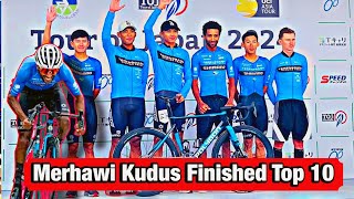 Merhawi Kudus Finished Top 10 | Tour Of Japan Stage 2 #eritreancycling#mera#cycling