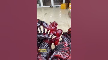 Ca xiêm Uyên ương tài Lộc gỗ trắc cũ đẹp |em hùng 0982638426