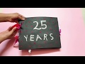 Scrapbook 25 years by anvis handmade crafts