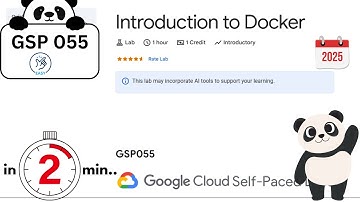 Introduction to Docker | #qwiklabs | #GSP055 | GCP Solutions 2025