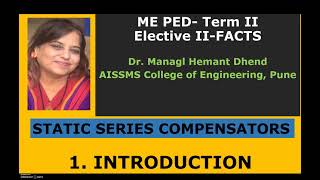FACTS-Static Series Compensator -Introduction