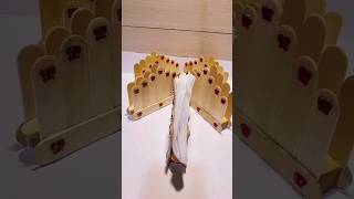 Ahşap Di̇l Çubuklardan Peçeteli̇k Yaptik