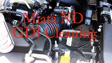 Mazda Miata ND GDI Cleaning