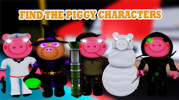 Find The Piggy Characters - *ALL 5 NEW BADGES* - UPDATE