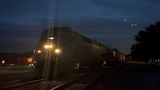 Amtrak P42DC 53 & ALC-42 311 Lead Southbound Texas Eagle 21 Train In Buda, Texas - 5/26/2026