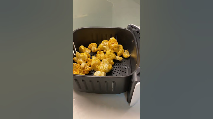 Airfryerda karnabahar pişirdim. #xiaomi #airfryer
