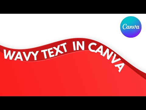 How to Create Wavy Text in Canva