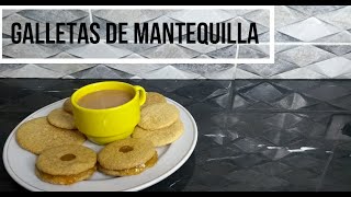 Galletas de Mantequilla / Fáciles y Deliciosas con 4 Ingredientes