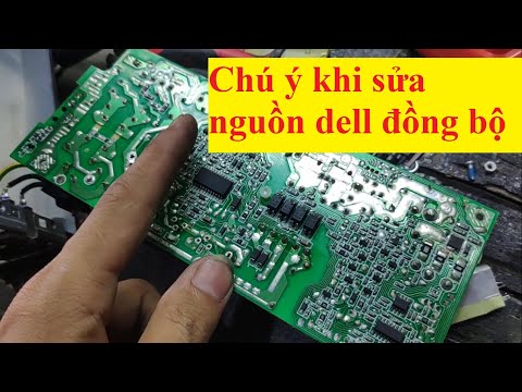 Video Sửa nguồn đồng bộ dell 8 pin thì hãy chú ý điều này để... - youtube