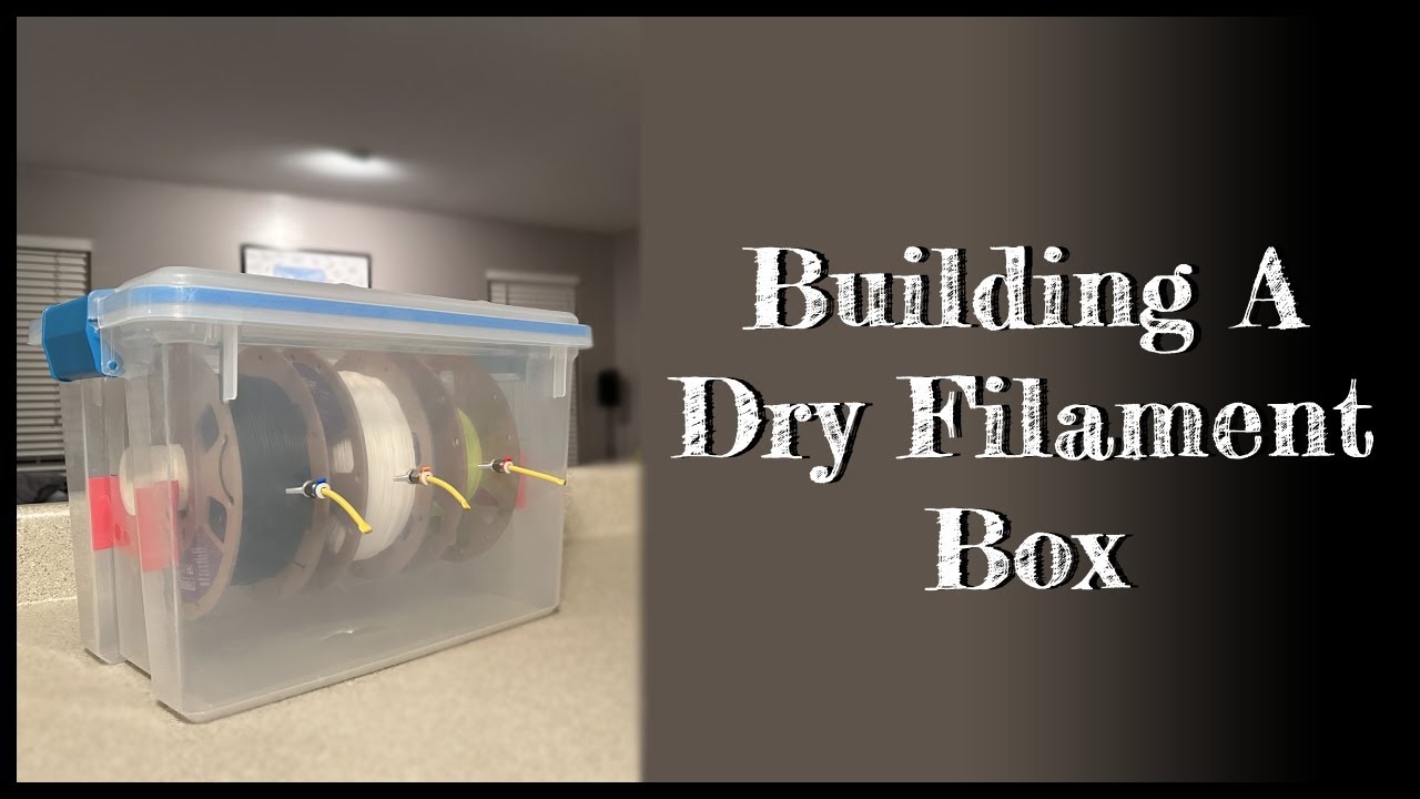 Instruction: DIY filament dry box - the ANYBOX Version 2023