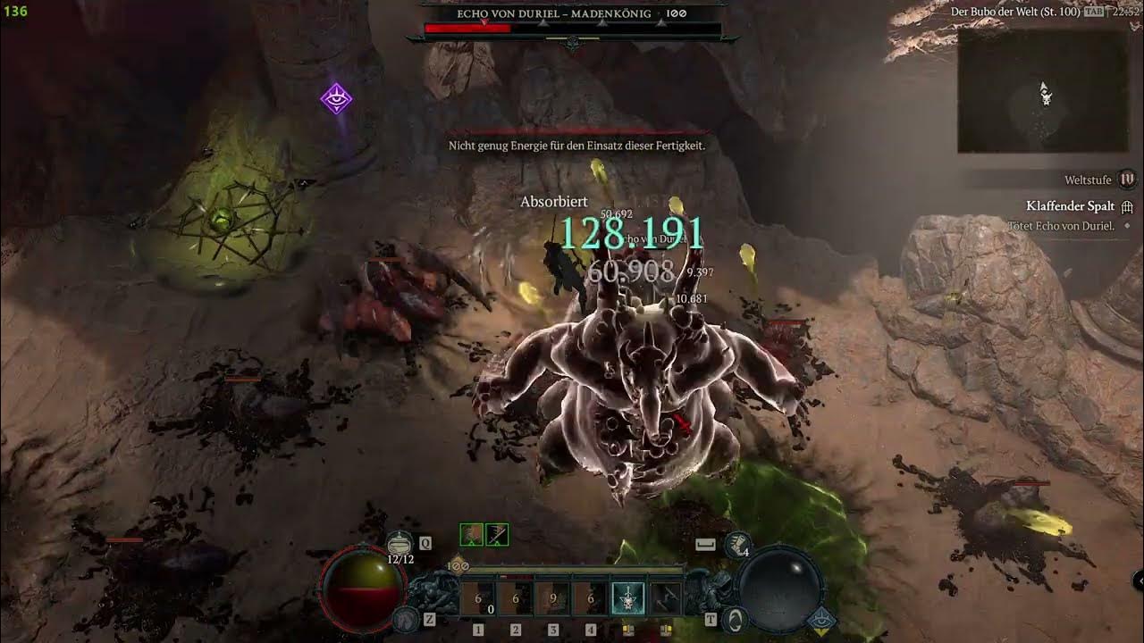 Diablo 4 Andariels Kopf vs Duriel YouTube