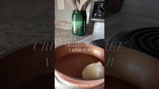 Ditch The Vicks, Try This Cruelty Free Option You Can Make At Home