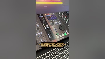 Solid State Logic UF1 DAW Control Centre Overview