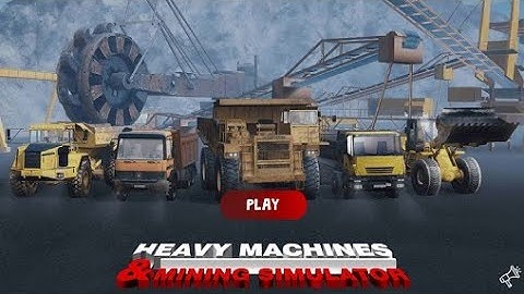 Heavy Machines & Mining Simulator Gameplay iOS Android Mobile games| Gboo gamer |