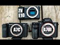 ZV-E10, A7C, A7III - Sony Color Science Compared