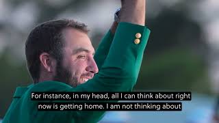 Celebrity 'A grind of a week' World No. 1 Scottie Scheffler reflects on 'extremely special' second Masters win Wealth