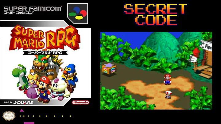 Super Mario RPG: Legend of the Seven Stars / Secret Code / Super Nintendo - Snes