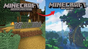 Using Only 1 Mod 🤯 | How to Convert Minecraft Pocket Edition to Java Edition