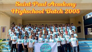 20th Grand Reunion 12.27.25 |Saint Paul Academy Batch 2005 (Dance Craze)