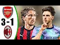 Arsenal Vs AC Milan 3 1 All Goals Highlights 2025 Arsenal Vs AC Milan 3 1 All Goals Highlights 2025