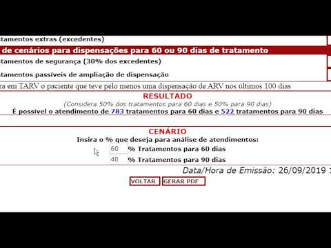 Projeto 60 /90 - Novo módulo de dispensa de medicamento no SICLOM