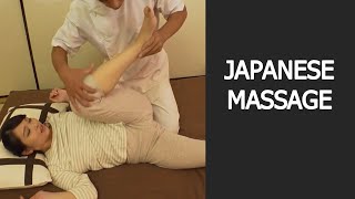 JAPANESE MASSAGE WITH HOT OIL | FULL BODY MASSAGE | JAPANESE MASSAGE #449